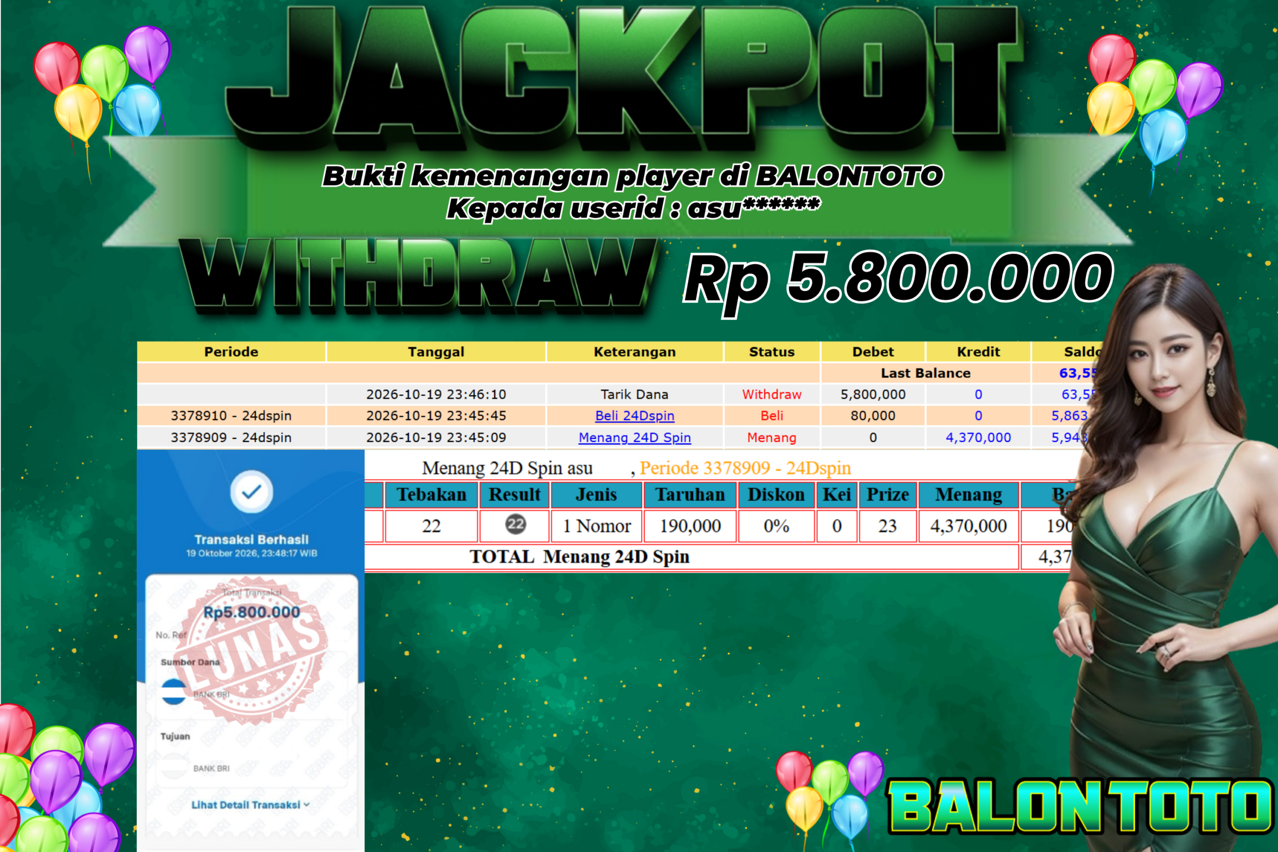Prediksi BALONTOTO